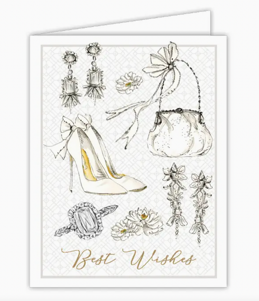 Bridal Icons Greeting Card