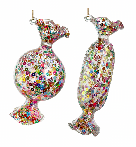 Sequin Candy Ornament