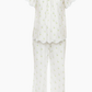 Vandy Scalloped Short Sleeve Pajamas