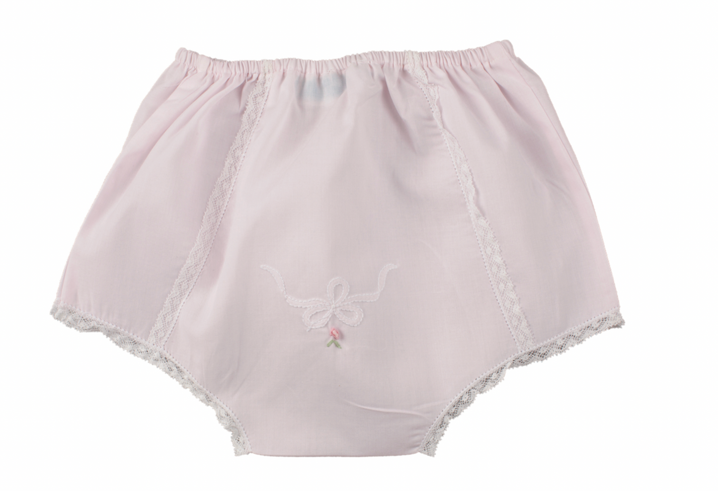 Feltman Pink Vintage Bow Diaper Cover
