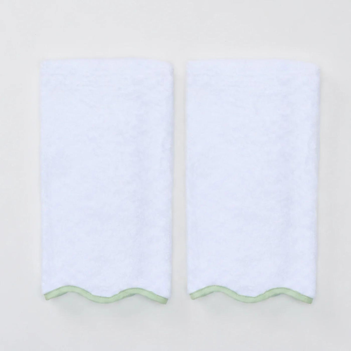 Weezie Scallop Hand Towels