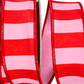 Cabana Stripe Valentines Ribbon