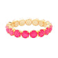 London Pink Stretch Bracelet