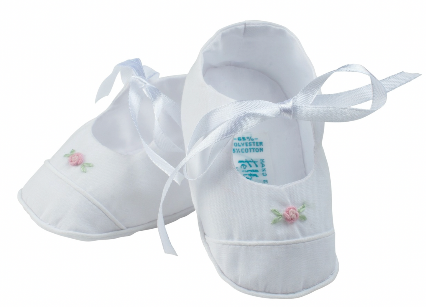Rose Garned Newborn Booties