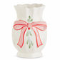 Bow and Mistletoe Vase