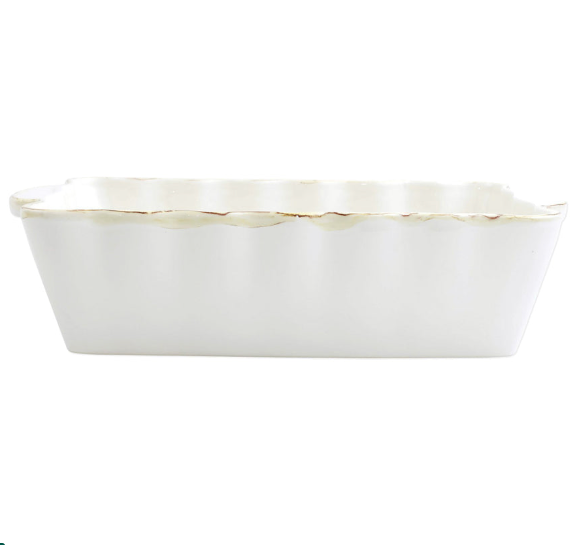 White Italian Baker Medium