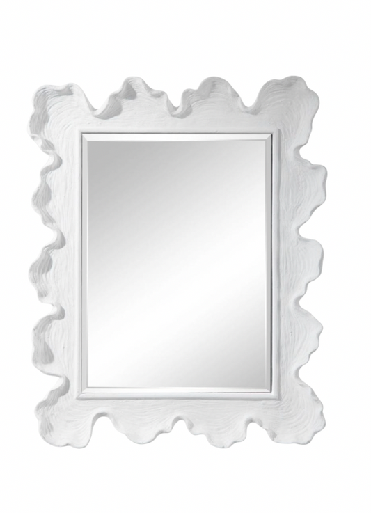Sea Coral Mirror White