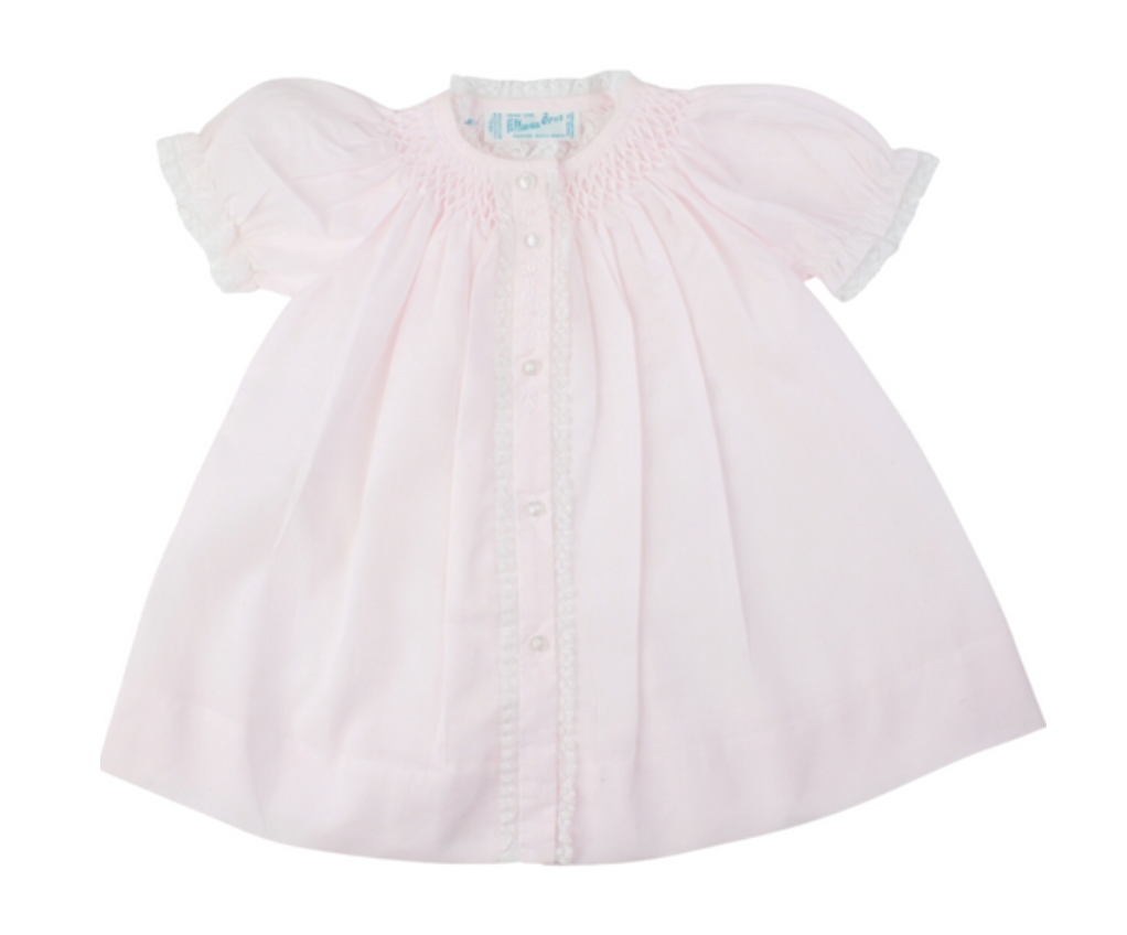 Girls Honeycomb Smocked Yoke Daygown