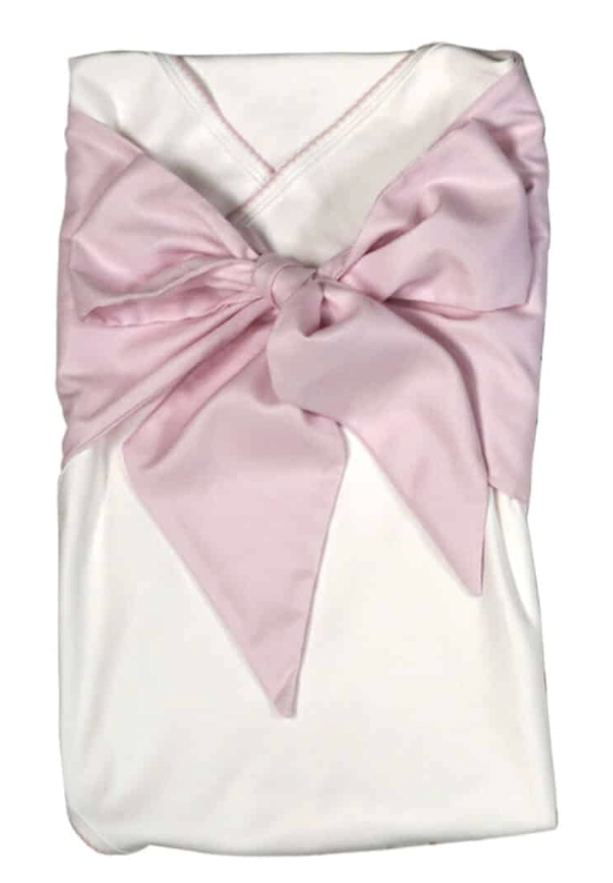 Pima Bow Swaddle Wrap