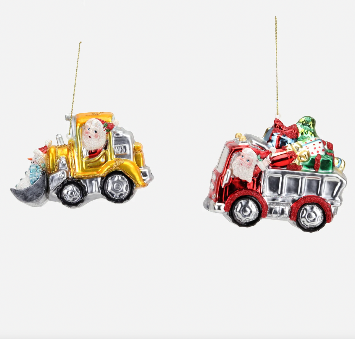 Construction Santa On