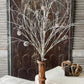 34" Snowy Birch Twig Spray