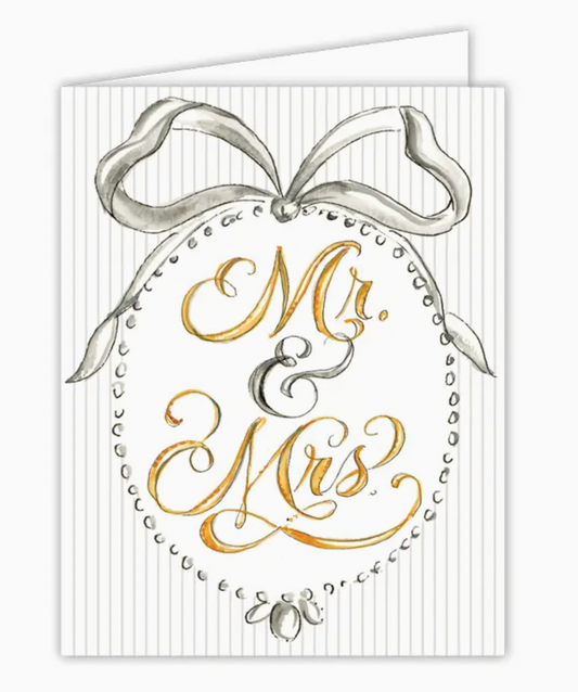 Mr. and Mrs. Frame Card
