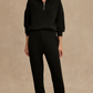 The Slim Cuff Pant in Black