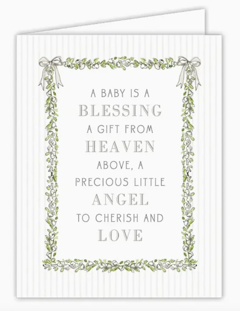 A Baby is a Blessing Card