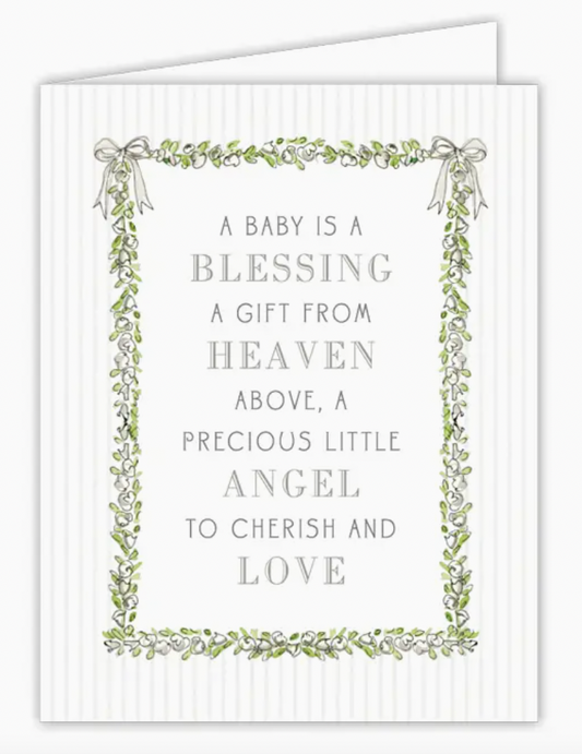 A Baby is a Blessing Card