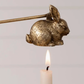 Gold Rabbit Candle Snuffer