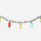 Pinecone Garland Lit with Adapter
