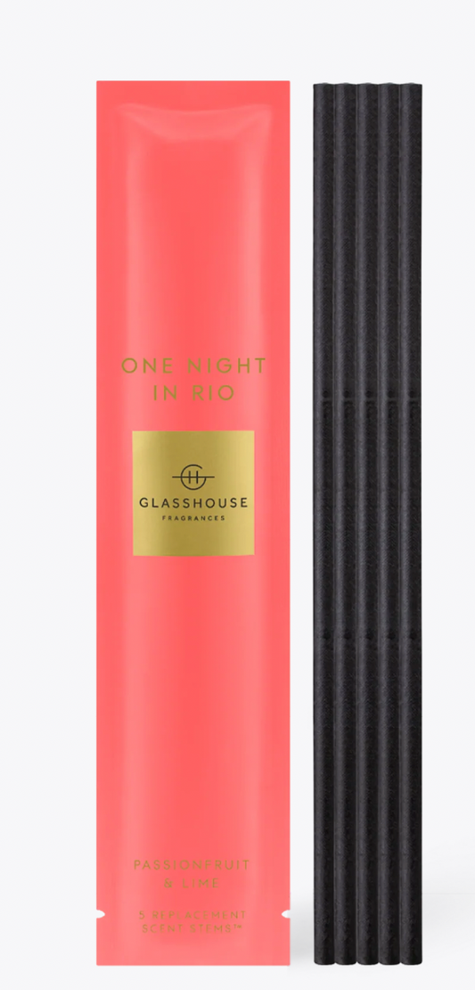 One Night in Rio Replacement Scent Stems (5)