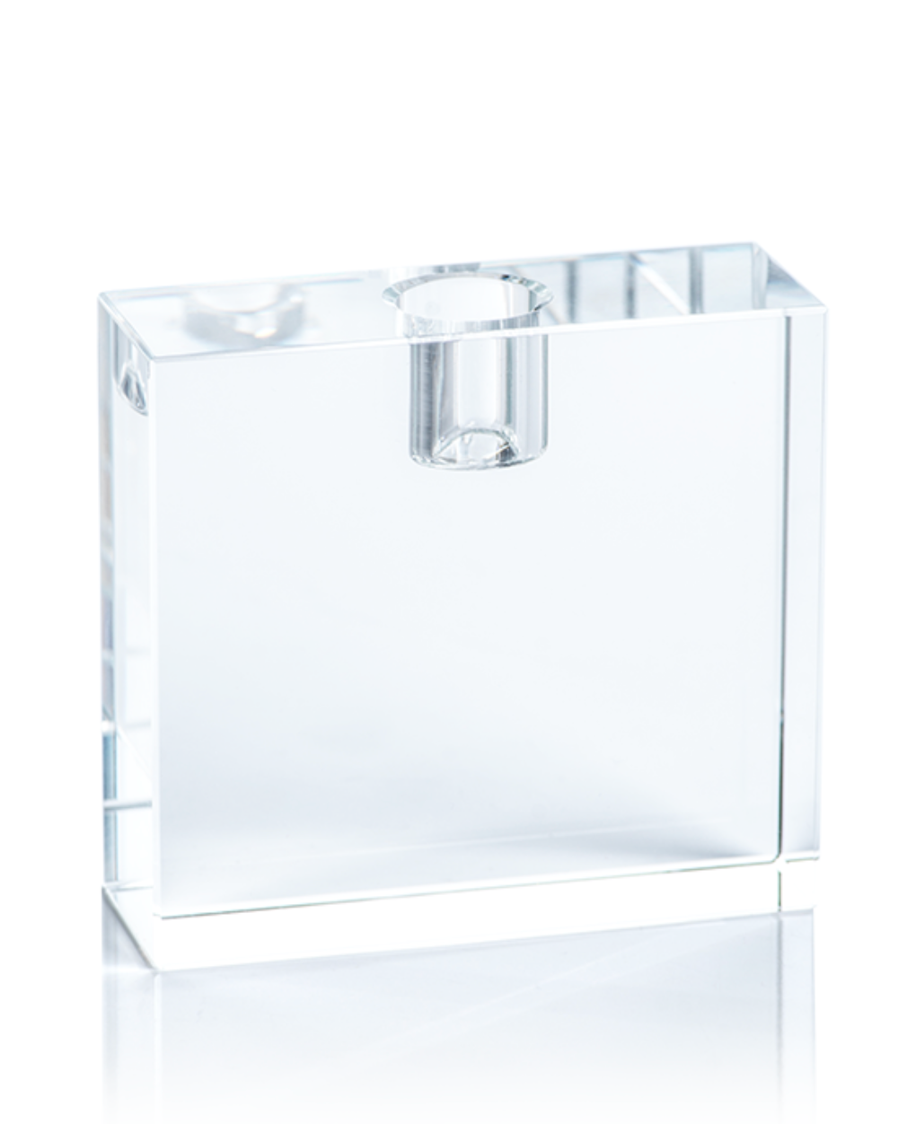 Crystal Glass Taper Holder