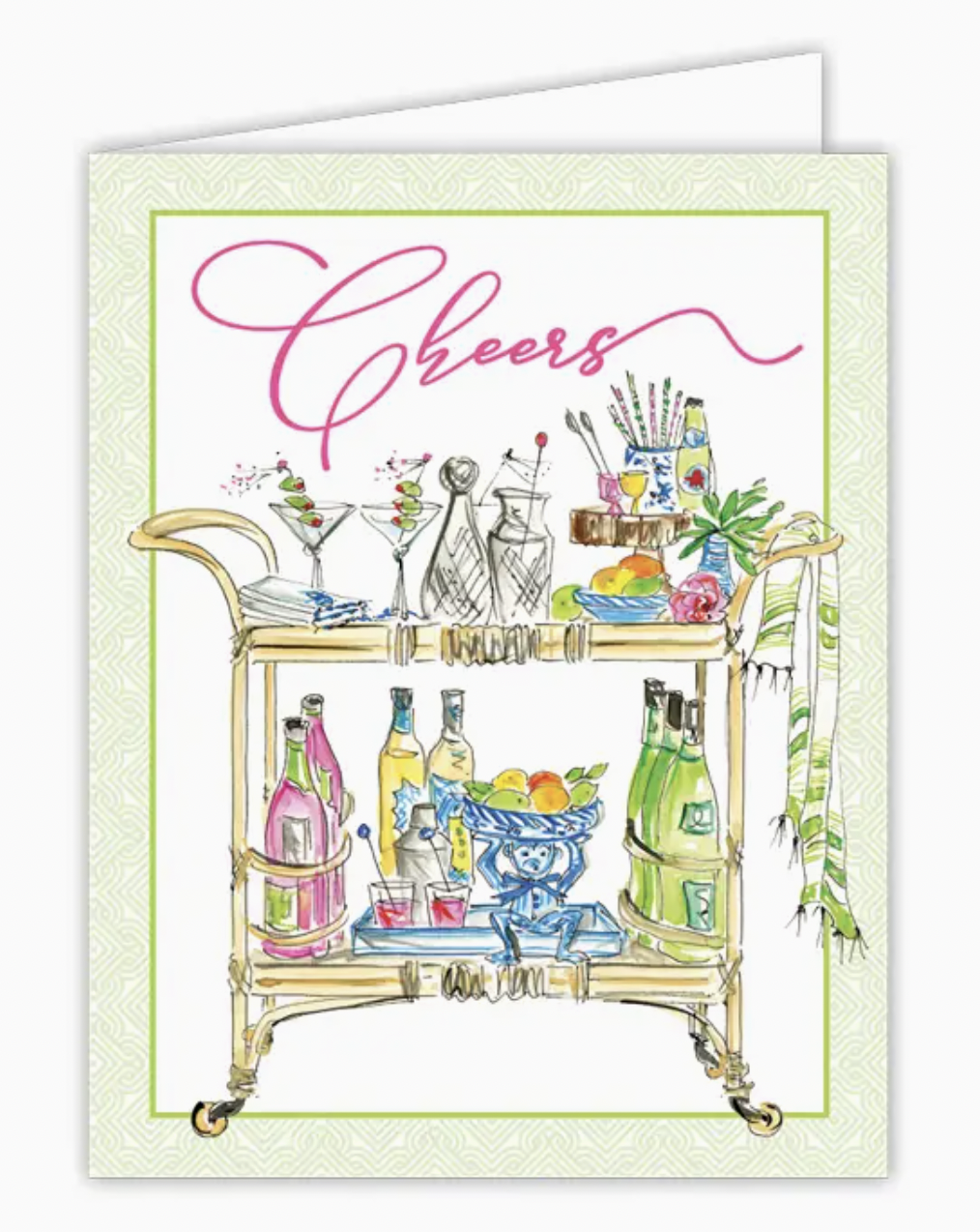 Cheers Card Bar Cart Cheers Card – Nona Ruth's