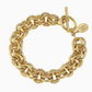 Gold Double Link Chain Bracelet