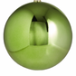 6" Shiny Light Green Ornament