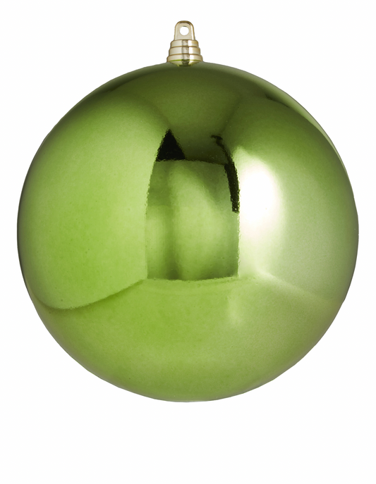 6" Shiny Light Green Ornament