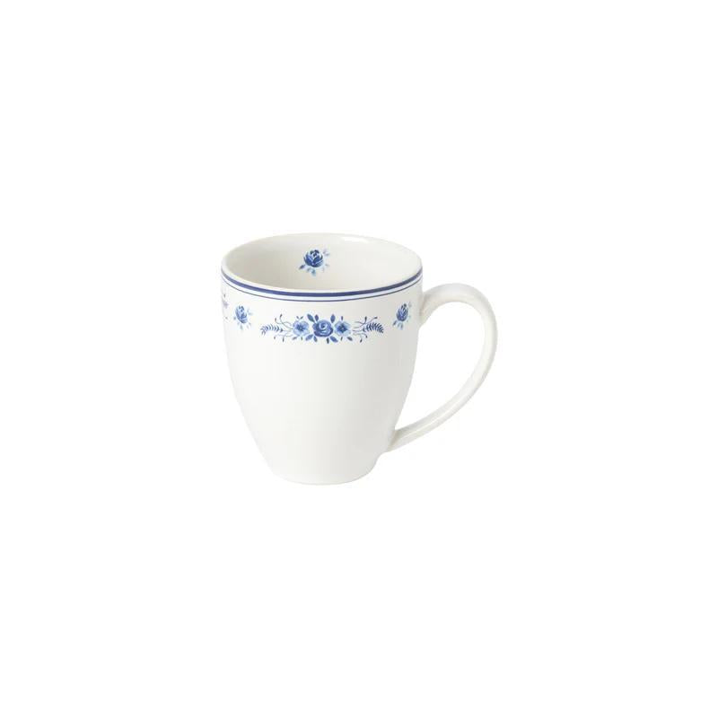 Vila White and Blue Mug
