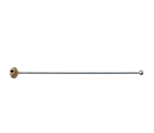 Brass Cocktail Stirrer with Bell