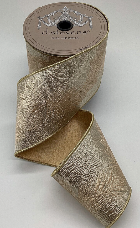 4" Palm Fronds Ribbon