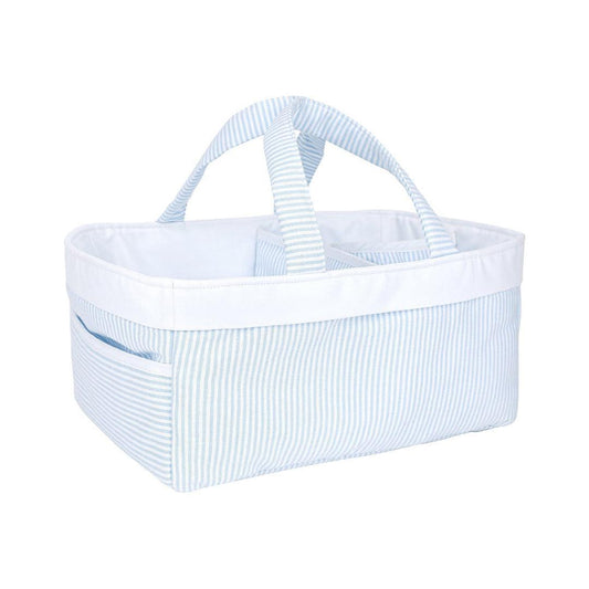 Nellapima Seersucker Diaper Caddy