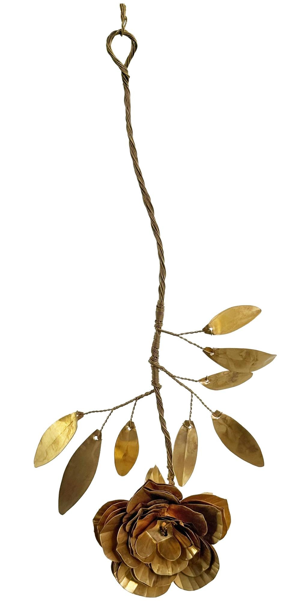 Brass Flower Ornament