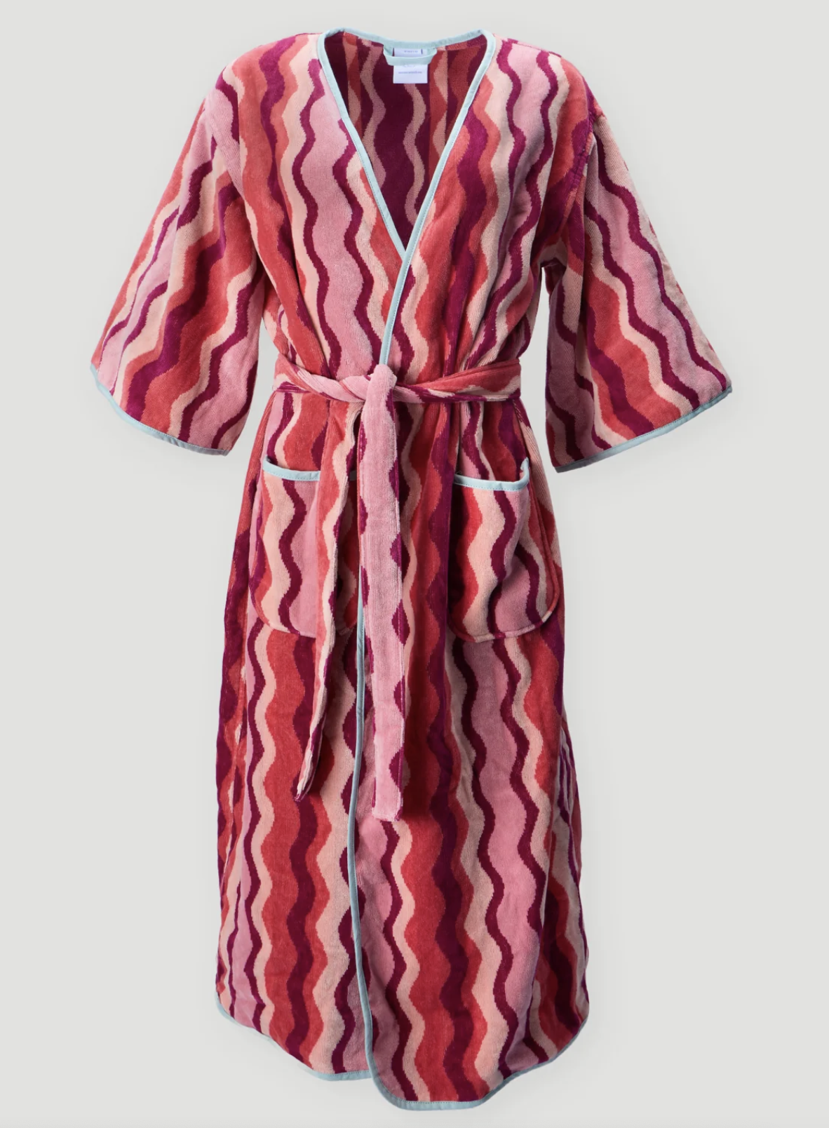 Women's Bell Sleeve Robe in Cosmo Squiggle