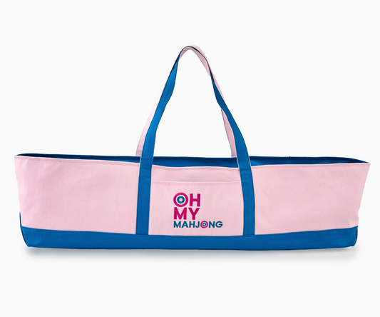 Pink Mahjong Mat Storage Bag