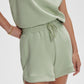Ollie High Rise Short in Snow Sage