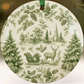 Chinoiserie Plate Ornament
