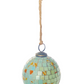 Glass Marbled Mosiac Ornament