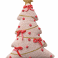 Pink Bow Beaded Tree Pillow