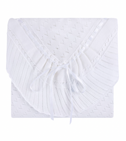 Pointelle Knit Blanket