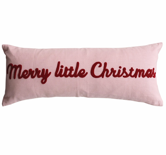 "Merry Little Christmas" Pillow