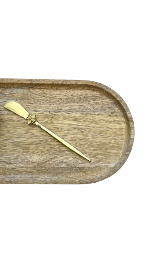 Bee Appetizer Tray with Knife