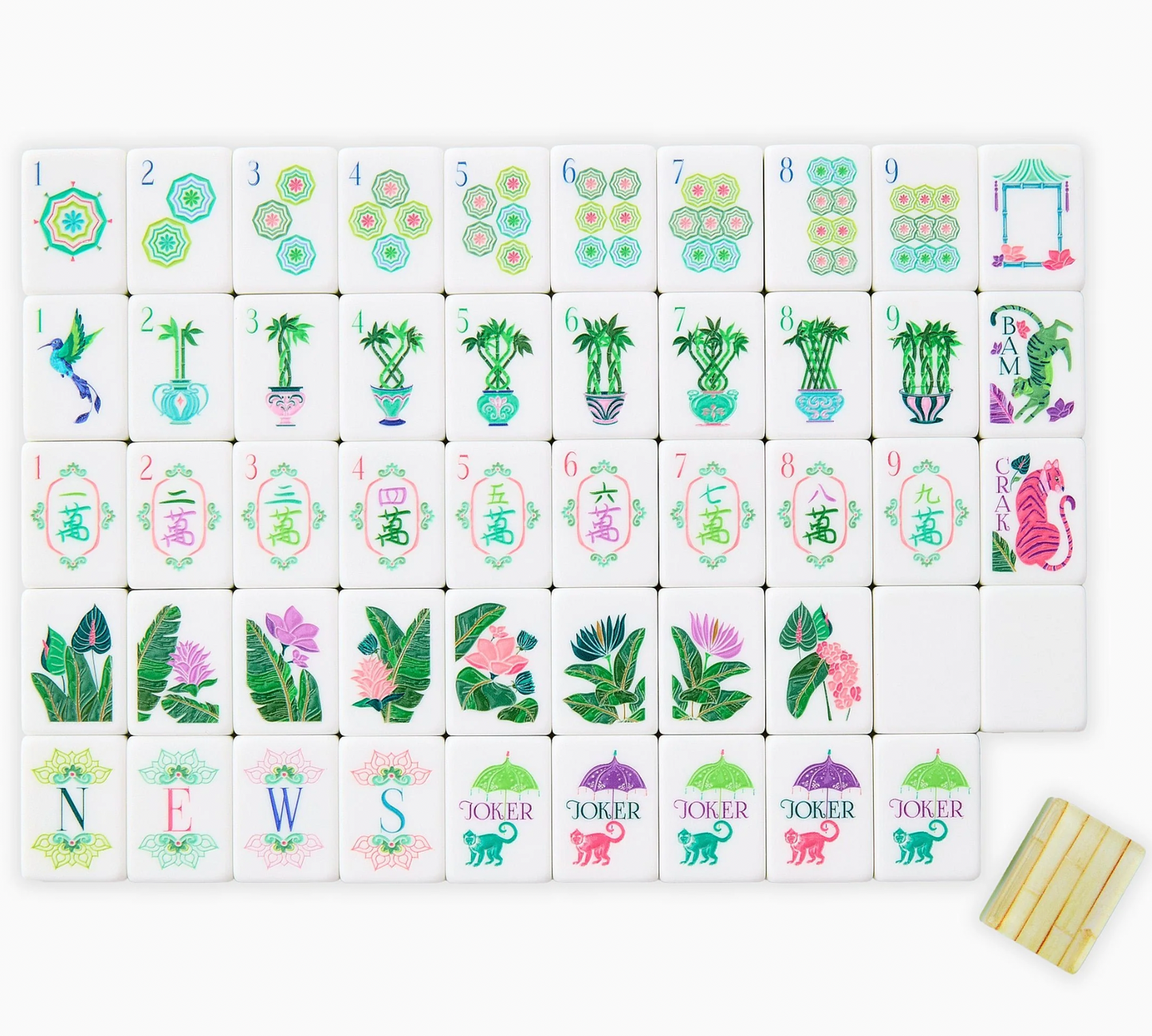 Palm Royale Mahjong Tiles