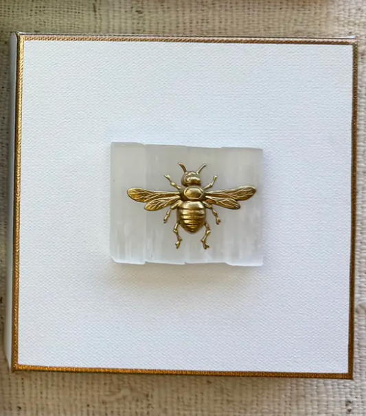 Bee Crystal Canvas