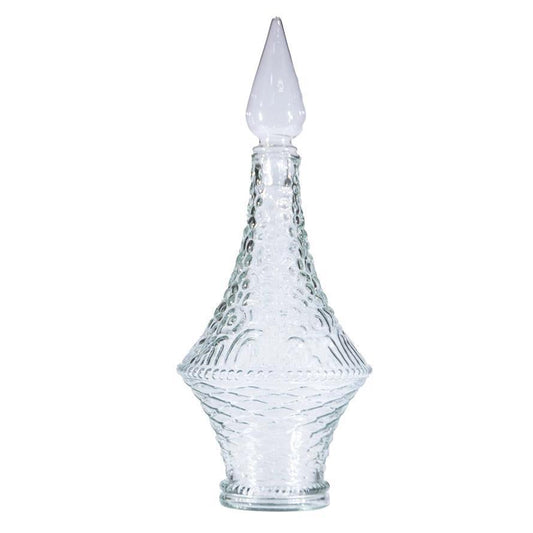 Pressed Glass Decanter