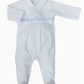 Eden Blue Baby Boy Footie