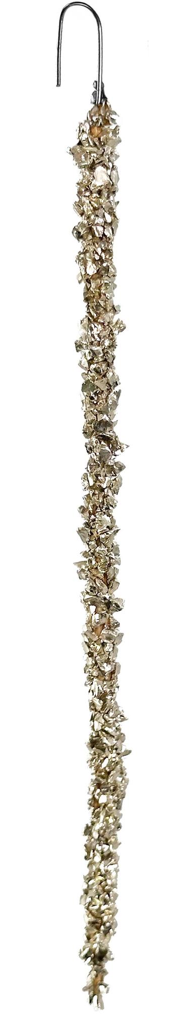 Glitter Icicle Ornament