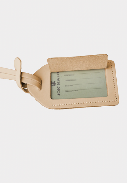 JH Leather Luggage Tag