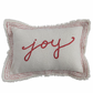 "Joy" Woven Lumbar Pillow