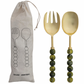 Stainless Steel Green Salad Servers