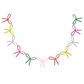 Brightly Bow Garland